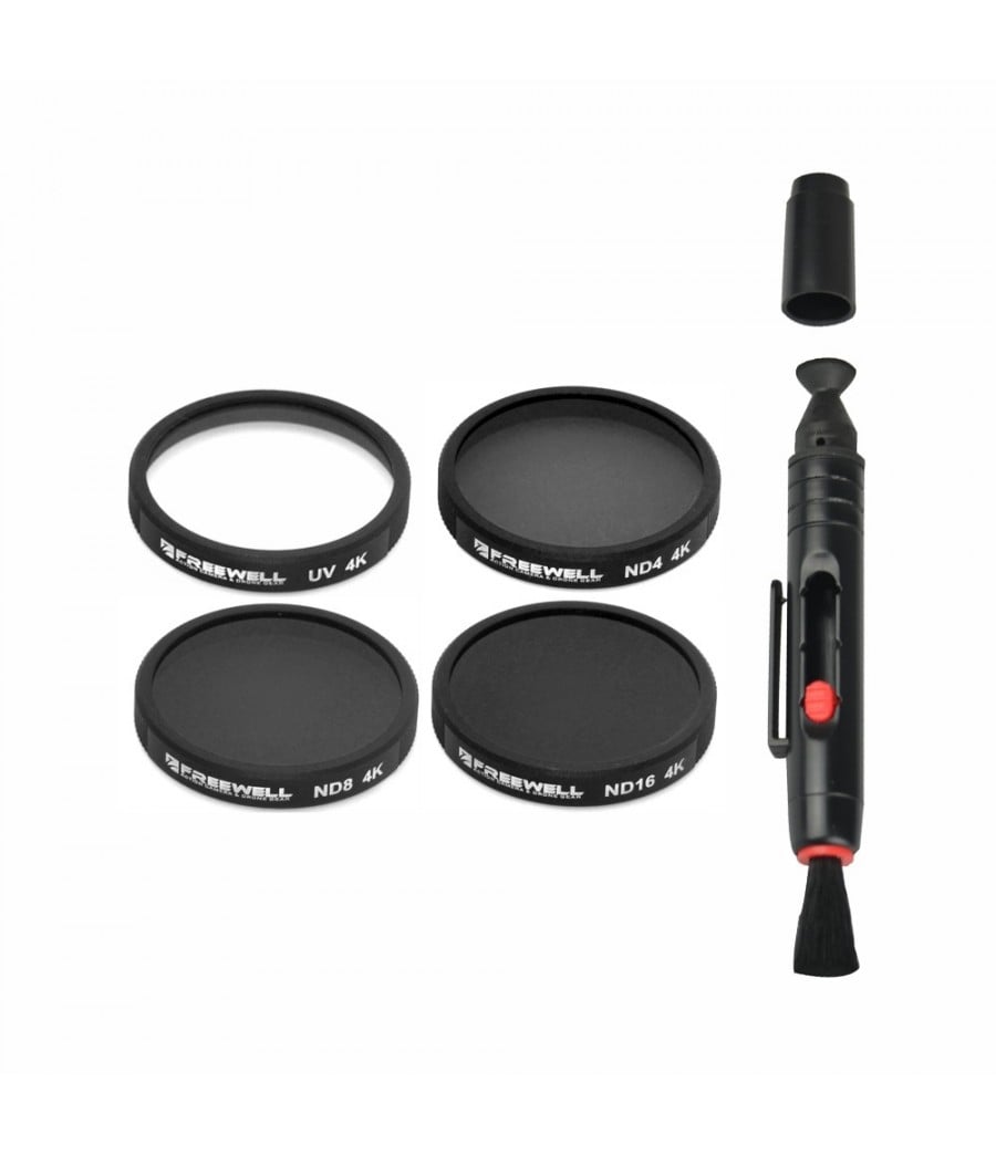 Freewell ND4/ND8/ND16/UV Camera Lens Filter Compatible With Autel Robotics X-Star Vehicle (4 Pack)