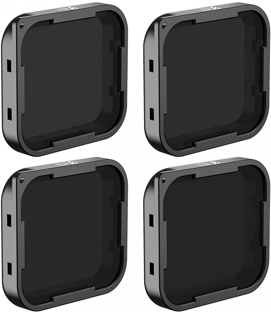 ND32 Lens Filter ND16 - Neutral Density Lens Filters Set Camera Lens Accessories Outdoor Sport 4-Pack ND4 QKOO ND Filter Kit for GoPro Hero 7 / Hero 2018 / Hero 6 / Hero 5 ND8